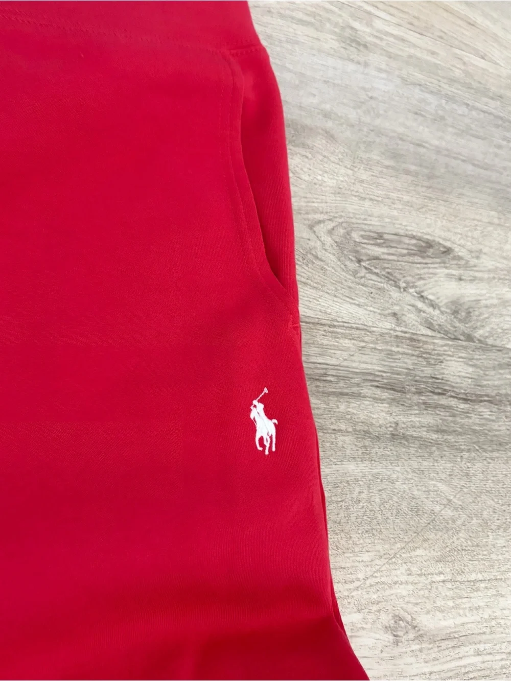 Polo Ralph Lauren Men's 2XL Red Double Knit Jogger Pants Track Sweatpants